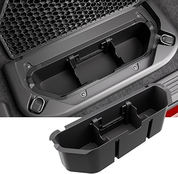 Rear Under Seat Storage Box Compatible with 2019-2026 Dodge RAM