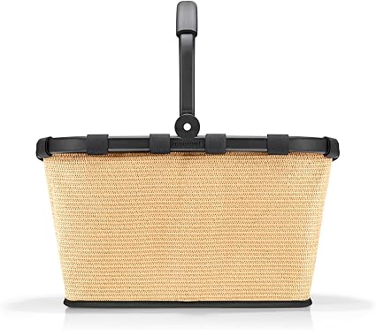 reisenthel Carrybag Sturdy Shopping Basket with Lots of Storage Space and Practical Inner Pocket - Elegant and Water-Rep
