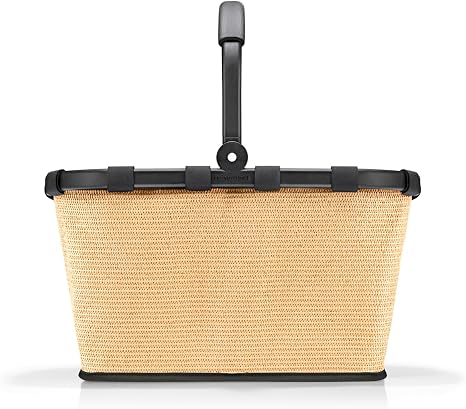 reisenthel Carrybag Sturdy Shopping Basket with Lots of Storage Space and Practical Inner Pocket - Elegant and Water-Rep