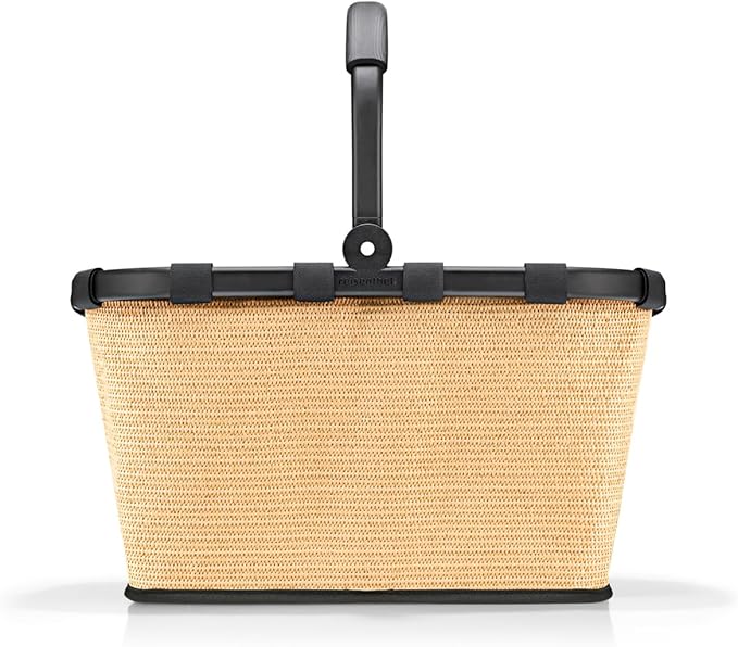 reisenthel Carrybag Sturdy Shopping Basket with Lots of Storage Space and Practical Inner Pocket - Elegant and Water-Rep