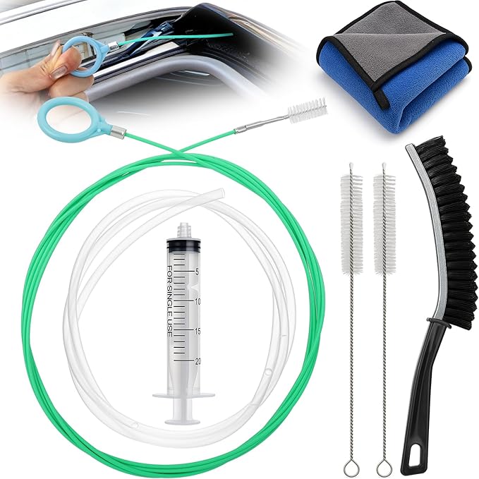 XANGNIER Car Sunroof Drain Cleaning Tool Kit,7 Pcs