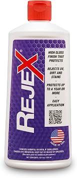 RejeX High Gloss Finish, Long-Lasting Polymer Coating, 12 Fl Oz