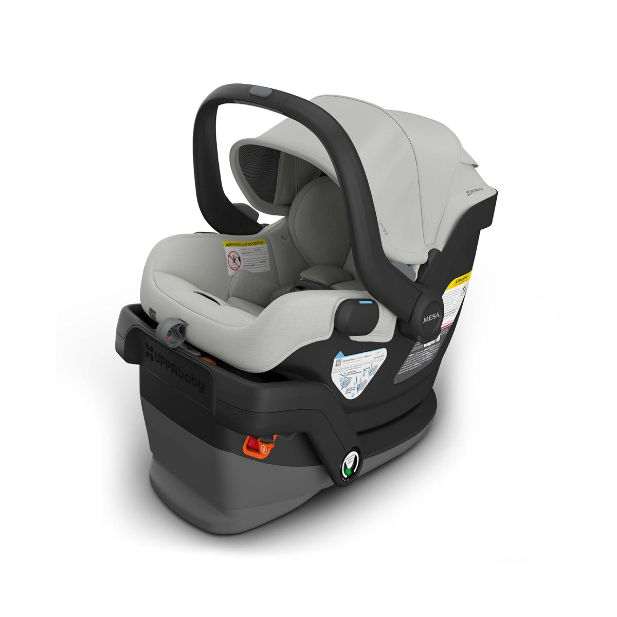 UPPAbaby Mesa V3 Infant Car Seat with Base, Insert & SmartSecure - Savannah