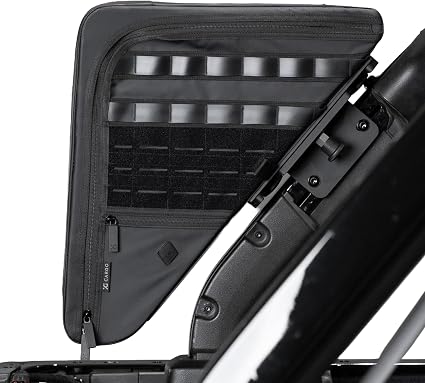 XG Cargo Stealth Gama Gen 2 Jeep Wrangler Storage Bag, Quick-Release Sport Bar Mount, Fits 2018+ JL & 4xe 4-Door