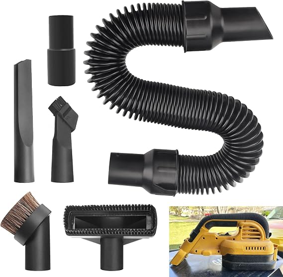 N445803 Vacuum Hose Assembly / 1 Set Universal Vacuum Attachments Compatible With DeWalt DCV517B DCV517M1 DC515B, DC515K