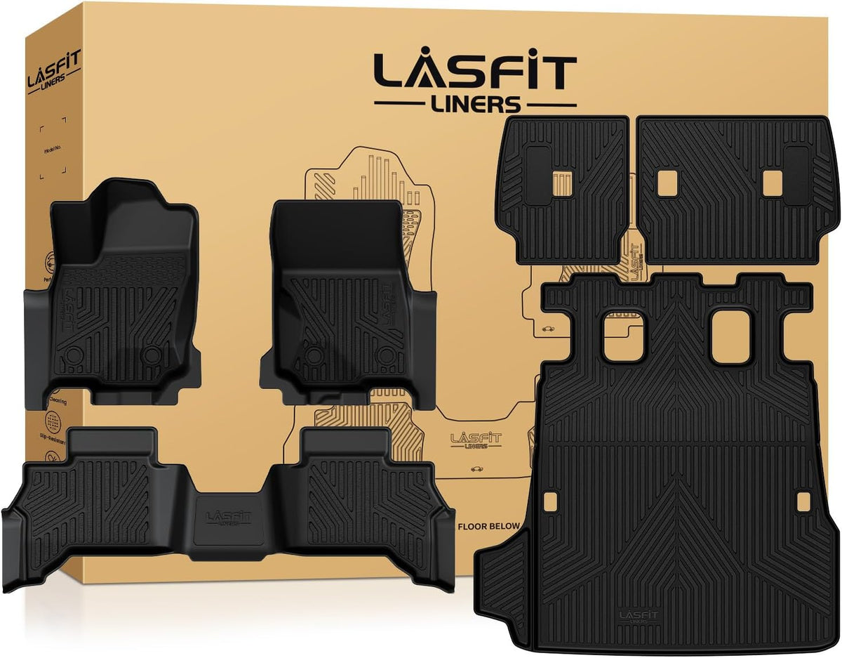 Floor Mats for Toyota 4Runner 2025 2026 (Only Fit 5-Seats & Gas)