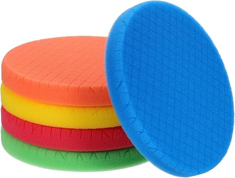 5PCS Buffing Polishing Pads 180mm Face Buffing Sponge Pads