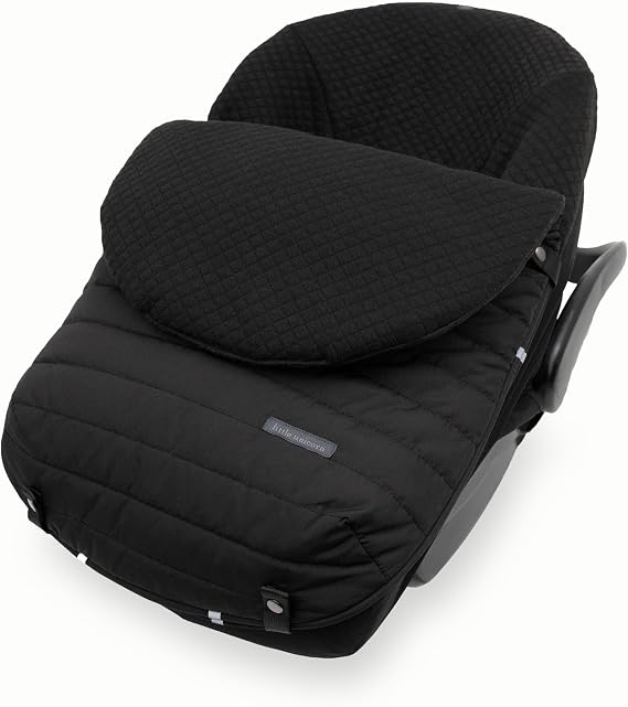 Little Unicorn Infant Car Seat Footmuff – Weather-Resistant Baby Bunting Bag with Magnetic Closure, Non-Slip Backing & O