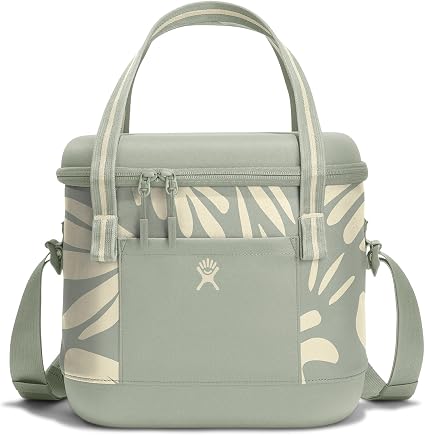 Hydro Flask Cooler Bag - Insulated Portable Soft Cooler - 12 L Capacity in Botanical Bliss Agave