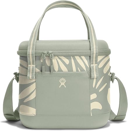 Hydro Flask Cooler Bag - Insulated Portable Soft Cooler - 12 L Capacity in Botanical Bliss Agave