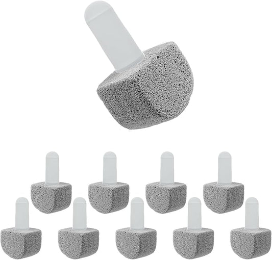 Yingmore 10 Packs Pumice Stone for Toilet Cleaning,Pumice Toilet Bowl Cleaning for Cleaning Toilet,Bathtubs,Kitchen Sink,Grill(Refill)