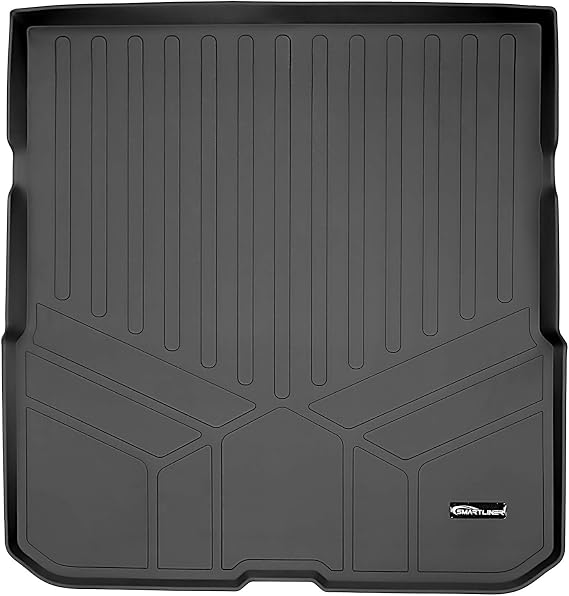 MAXLINER All Weather Custom Fit Cargo Trunk Liner Floor Mat Behind 2nd Row Compatible with 2016-2022 Honda Pilot
