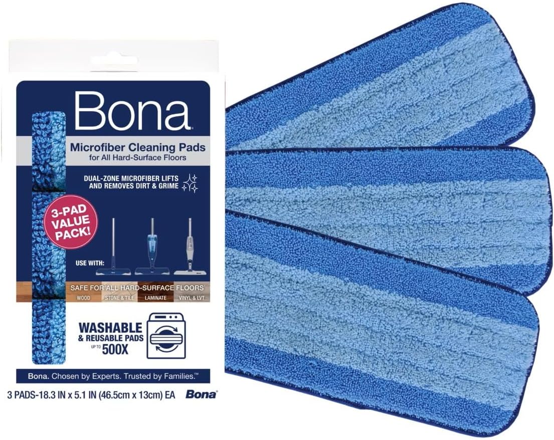 Mop Microfiber Cleaning Pad for Hardwood & Hard Surface Floors