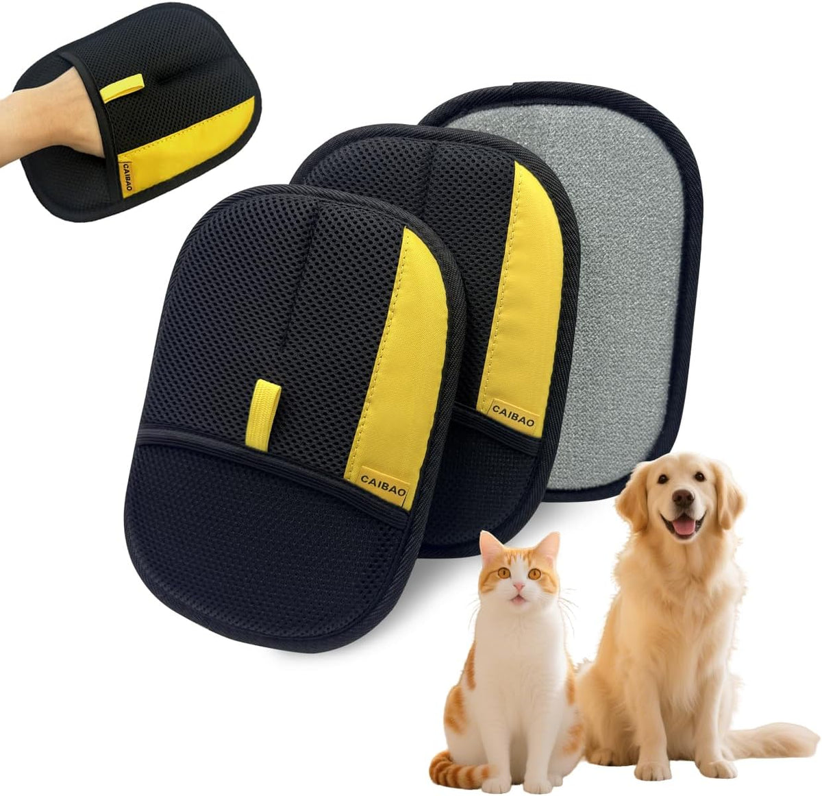 Electrostatic Pet Hair Removal Gloves