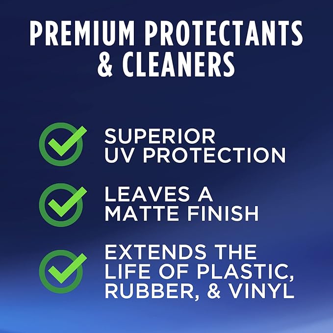 303 Products Aerospace Protectant Spray, UV Protection for Outdoor Surfaces – Protects Vinyl, Plastic & Rubber, Repels Dust & Dirt, Matte Finish, 10 oz