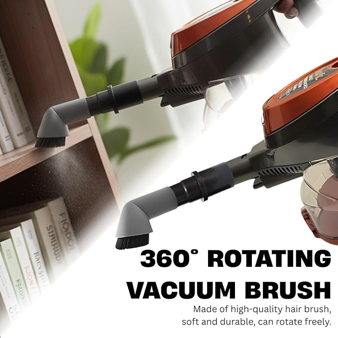 For Shark Vacuum Dust Brush with Adapter Kit – Compatible with Shark Navigator Rotator NV360 NV351 NV350, NV500 NV501 HV300 HV301 HV371 HV372 – Vacuum Attachments & Accessories