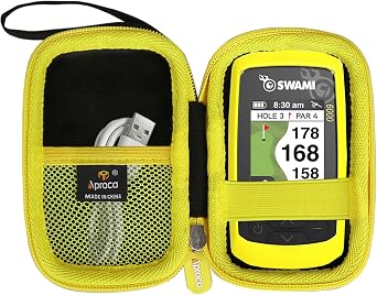 Aproca Case Compatible with Izzo Swami 6000i / 4000/4000+ / 5000 Golf GPS Rangefinder, Portable Storage Bag for Accessor