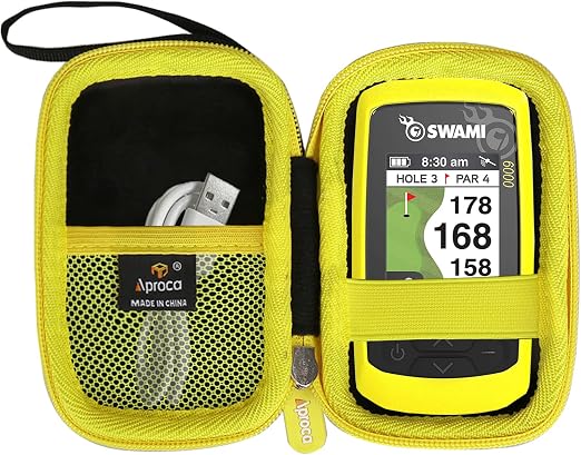 Aproca Case Compatible with Izzo Swami 6000i / 4000/4000+ / 5000 Golf GPS Rangefinder, Portable Storage Bag for Accessor