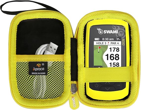 Aproca Case Compatible with Izzo Swami 6000i / 4000/4000+ / 5000 Golf GPS Rangefinder, Portable Storage Bag for Accessor