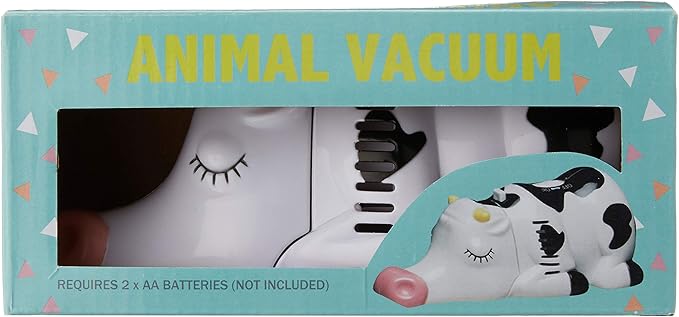 Wrapables® Animal Mini Tabletop Vacuum, Cow