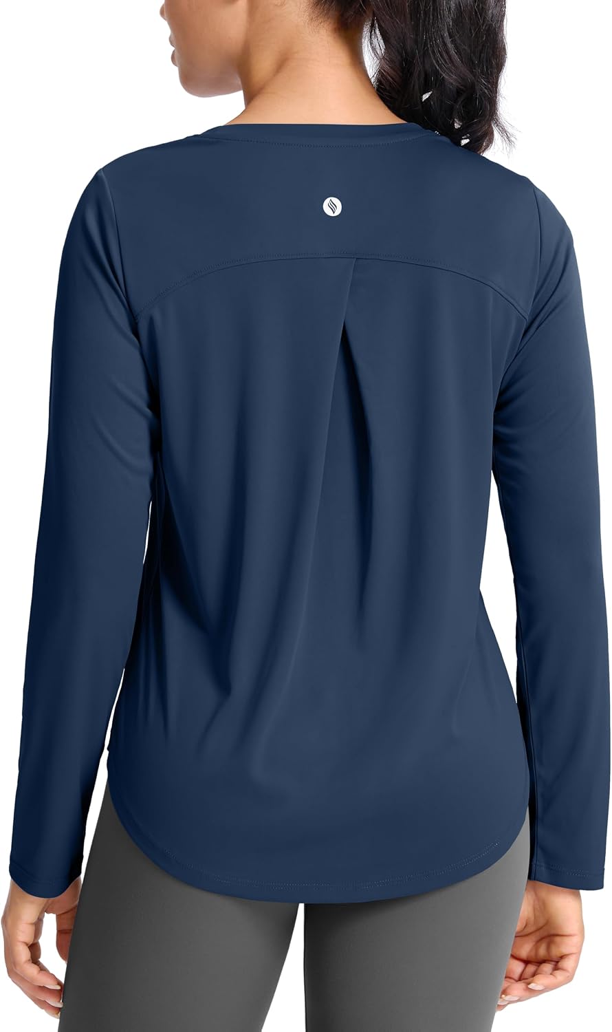 Lightweight Long Sleeve Workout Tops for Women Athletic Sun Shirts