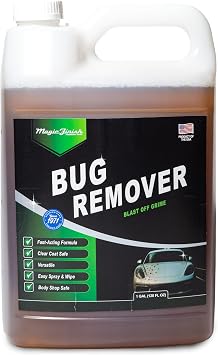 Magic Finish Car Bug Remover Spray (1 Gallon) – Fast-Acting Spray for Road Grime and Organic Residue – Car Cleaning Supp
