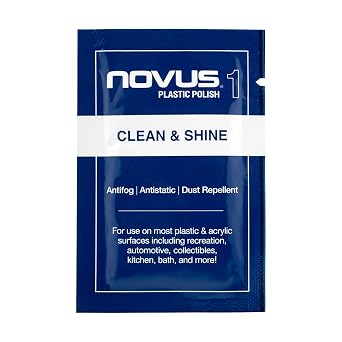 NOVUS Plastic Clean & Polish #1 Sample Pack | 50 Pack