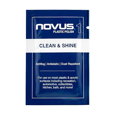 NOVUS Plastic Clean & Polish #1 Sample Pack | 50 Pack