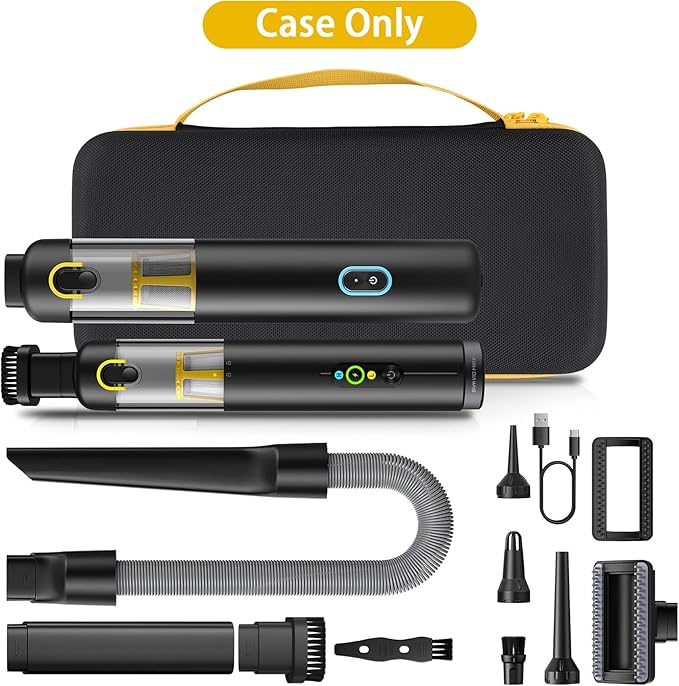 Aenllosi for Fanttik V8 Apex/Slim V8 Mate/V10 Apex/Slim V10 Mate Car Vacuum Hard Case, Fanttik Cordless V8/V10 Car Vacuum Organizer (Case Only)