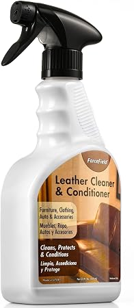 ForceField 3-in-1 Leather Cleaner & Conditioner (22 oz) - Restores Natural Oils, Removes Stains and Hides Scuffs