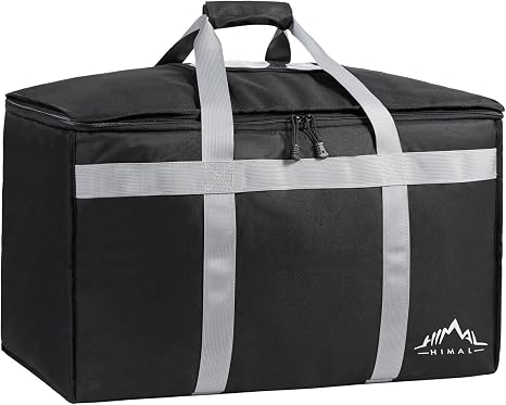 Himal Outdoors Insulated Food Delivery Bag XXXL-23Wx15Hx14D inches Premium Insulated Grocery Bag for HOT/COLD Food Deliv