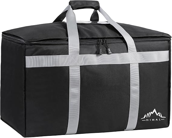 Himal Outdoors Insulated Food Delivery Bag XXXL-23Wx15Hx14D inches Premium Insulated Grocery Bag for HOT/COLD Food Deliv