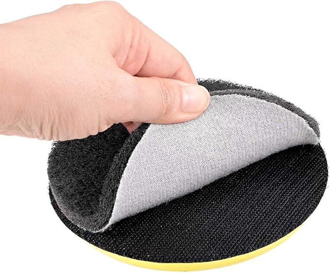 uxcell 5 Inch 1000 Grit Drill Power Brush Tile Scrubber Scouring Pads Cleaning Tool 5pcs