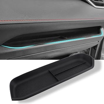CARFIB Passenger Storage Organizer Mat Fit for Toyota RAV4 2025 2024 2023 2022 2021 2020 2019 Glove Box Organizer Tray I