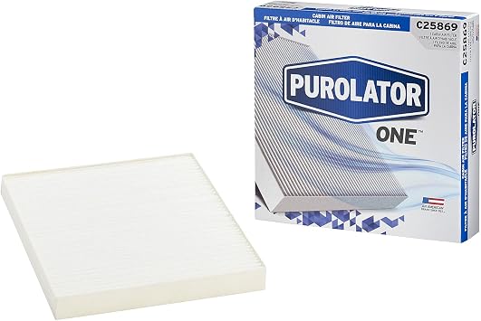 Purolator Single C25869 PurolatorOne Cabin Air Filter, single filter
