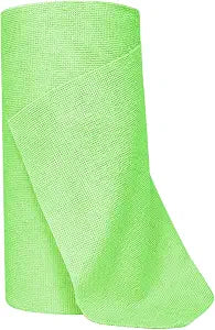 50PCS Microfiber Towel Roll, 12×11.6 inch Washable Tear Away Cleaning Cloth, Reusable Ultra Absorbent Rags Scratch Free 