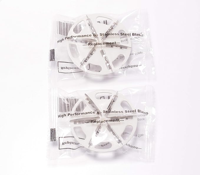 Lint Shaver Replacement Blades (Dual Pack), Used to Replace The Blades of Mugensa lint Remover-Best Fuzz Pill Bobble Remover for Fabric Fleece Curtains Clothes
