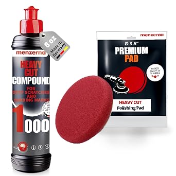 menzerna Deep Scratch Remover Kit I Car polishing Set for Vehicles