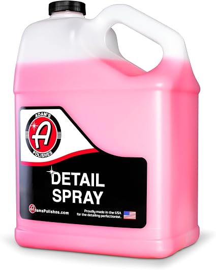Adam's Polishes Detail Spray - Quick Waterless Detailer Spray For Car Detailing, Polisher Clay Bar & Wax Boosting Tech, 
