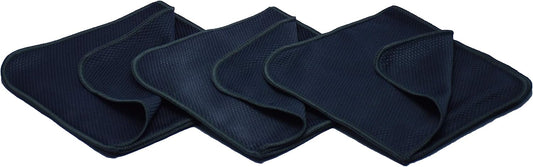 McKee's 37 MK37-98003 Spider Flip Glass Towel, Gray, (Pack of 3)