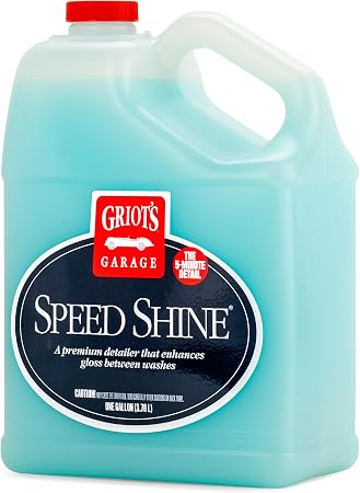 Griot's Garage Speed Shine for Car Detailing, Quick Detailer for All Exterior Surfaces, Trim and Wheels, Provides a Glos