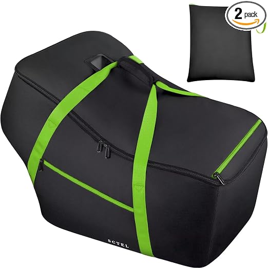 SCTEL Infant Car Seat Travel Bag Fits Car Seats with Anti-Rebound Bar Base
