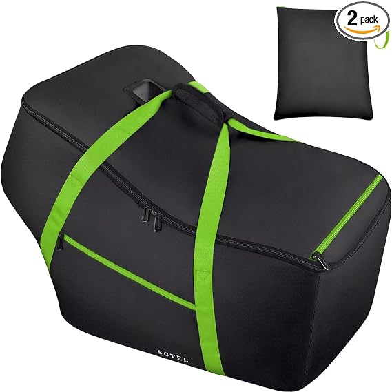 SCTEL Infant Car Seat Travel Bag Fits Car Seats with Anti-Rebound Bar Base