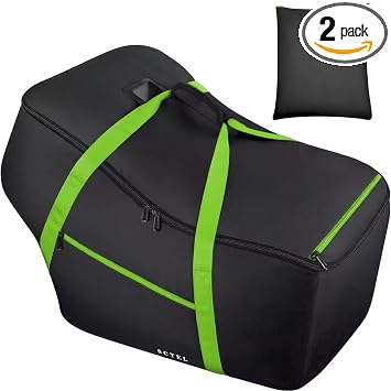 SCTEL Infant Car Seat Travel Bag Fits Car Seats with Anti-Rebound Bar Base