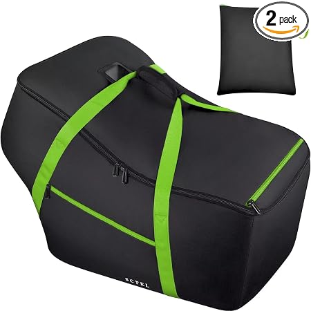 SCTEL Infant Car Seat Travel Bag Fits Car Seats with Anti-Rebound Bar Base