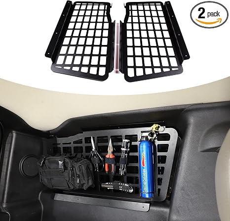 PIUGILH Rear Trunk Luggage Shelf Tail Cargo Storage Panel Multi-function Rack for Hummer H2 2003-2009,Aluminum Trunk Sto