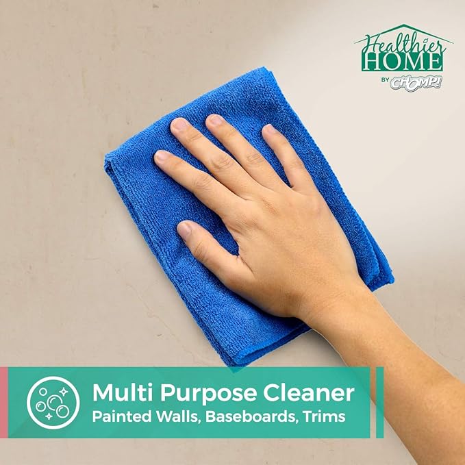 CHOMP! Painted Wall Cleaner Spray: Healthier Home 5-Minute CleanWalls 4-in-1 Multipurpose, Ceiling and Baseboard Cleaning - Dirt, Dust, Odor and Stain Remover - 128 Oz (Meadow Breeze)
