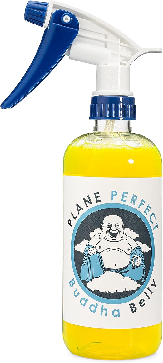 Plane Perfect Buddha Belly Oil & Grease Cleaner - Heavy Duty Aviation Grade Citrus Degreaser Spray - Multi Surface Clean