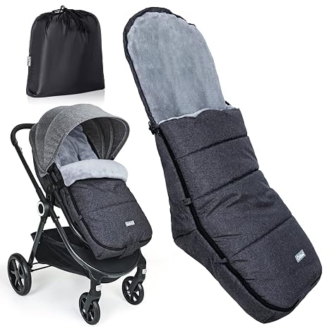 Orzbow Universal Stroller Footmuff, Winter Baby Bunting Bag, Weather-Proof