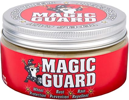 Magic Guard– Best Wheel Wax – Sealant & Protection for All Wheels – Easy Removal of Brake Dust & Road Grime - Hydrophobi